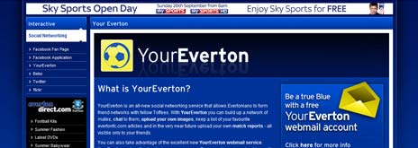 Screen capture of Your Everton